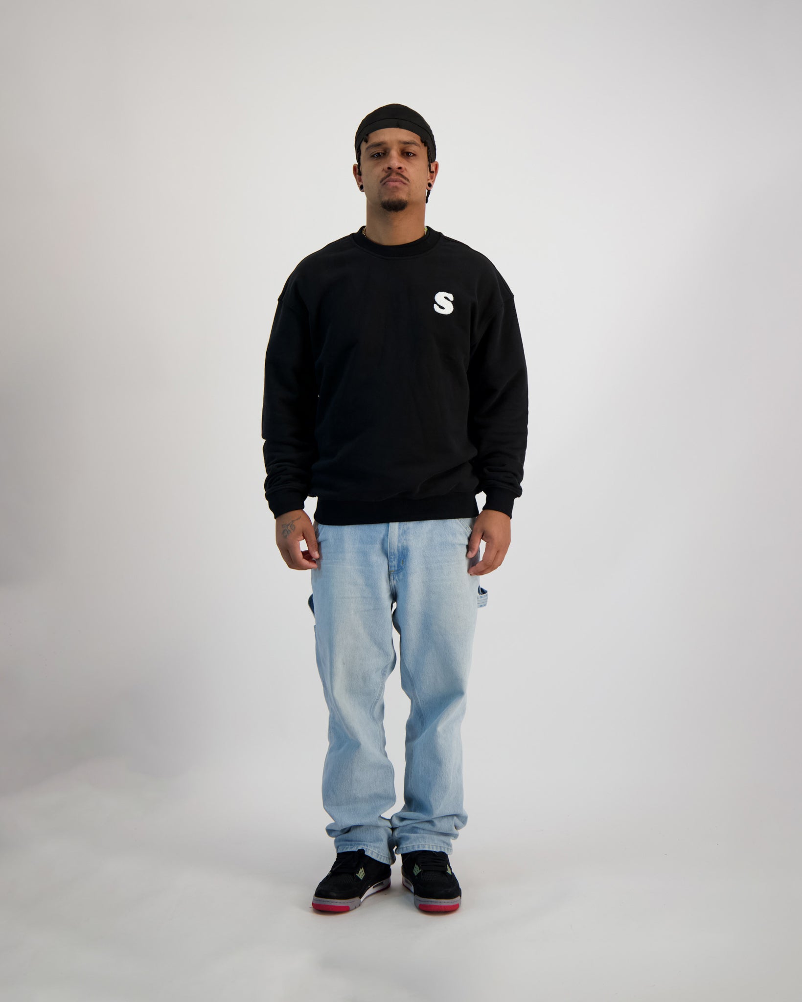 Model wearing Sauce Longsleeve Front Shot