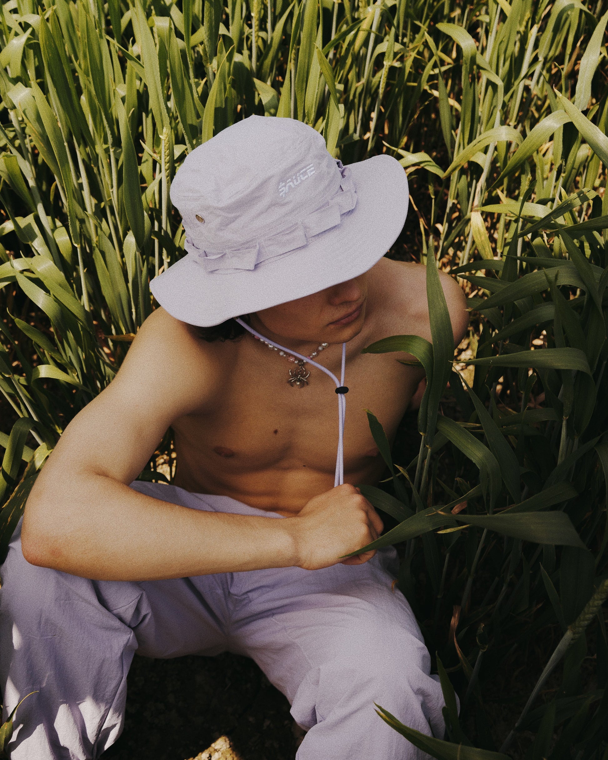 A Sauce Photoshoot with a Model