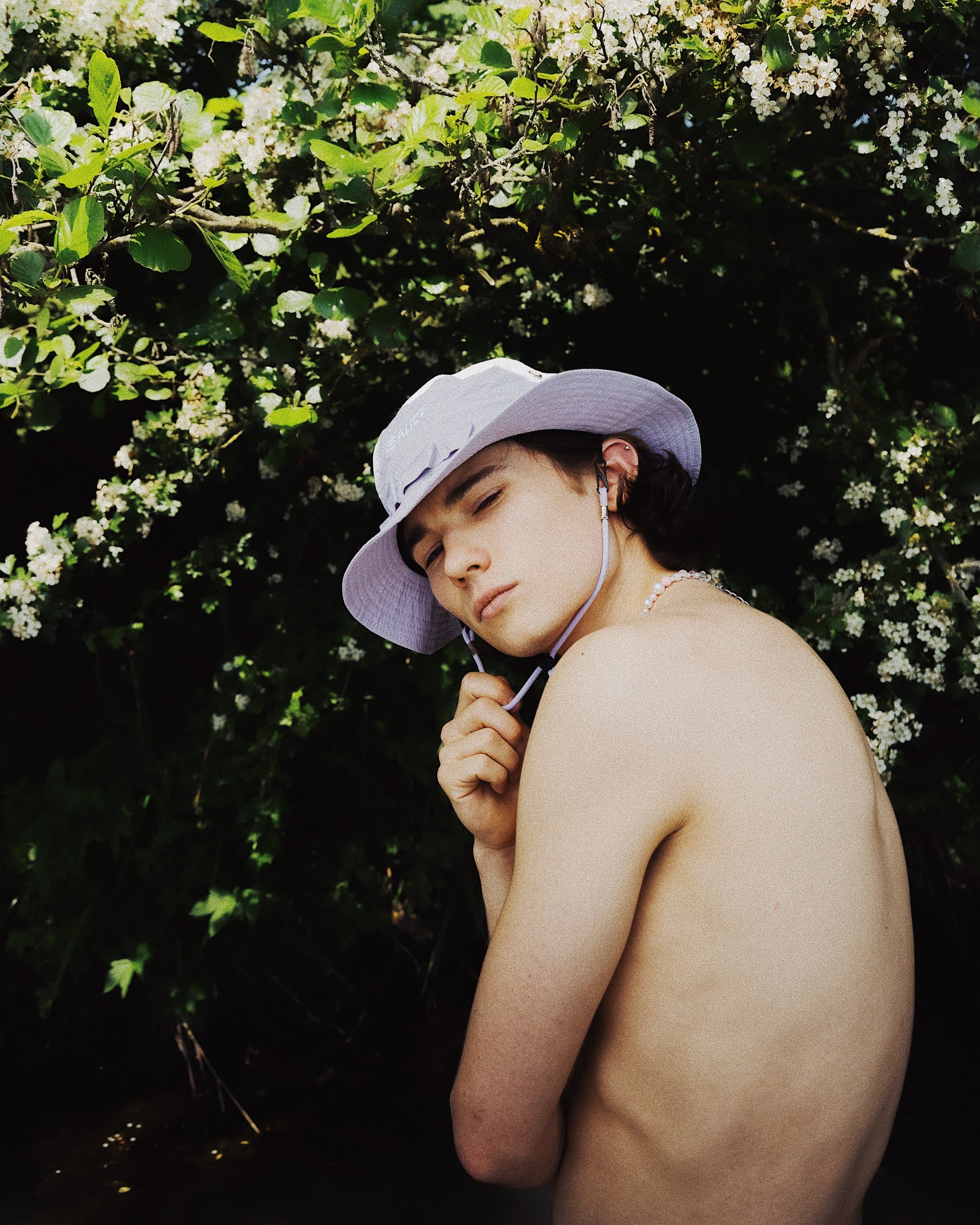 A Sauce Photoshoot with a Model