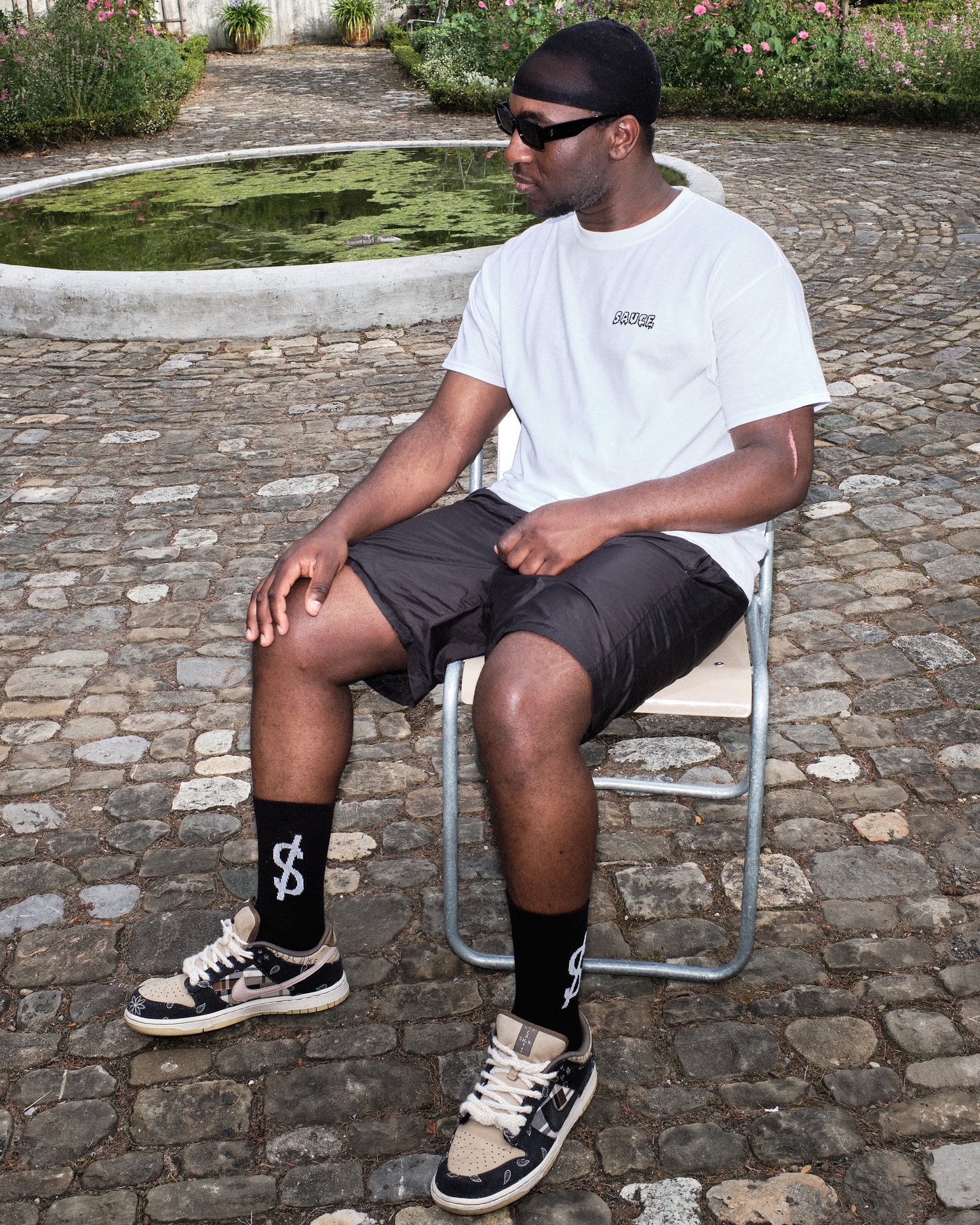 A Sauce Model wearing Shades