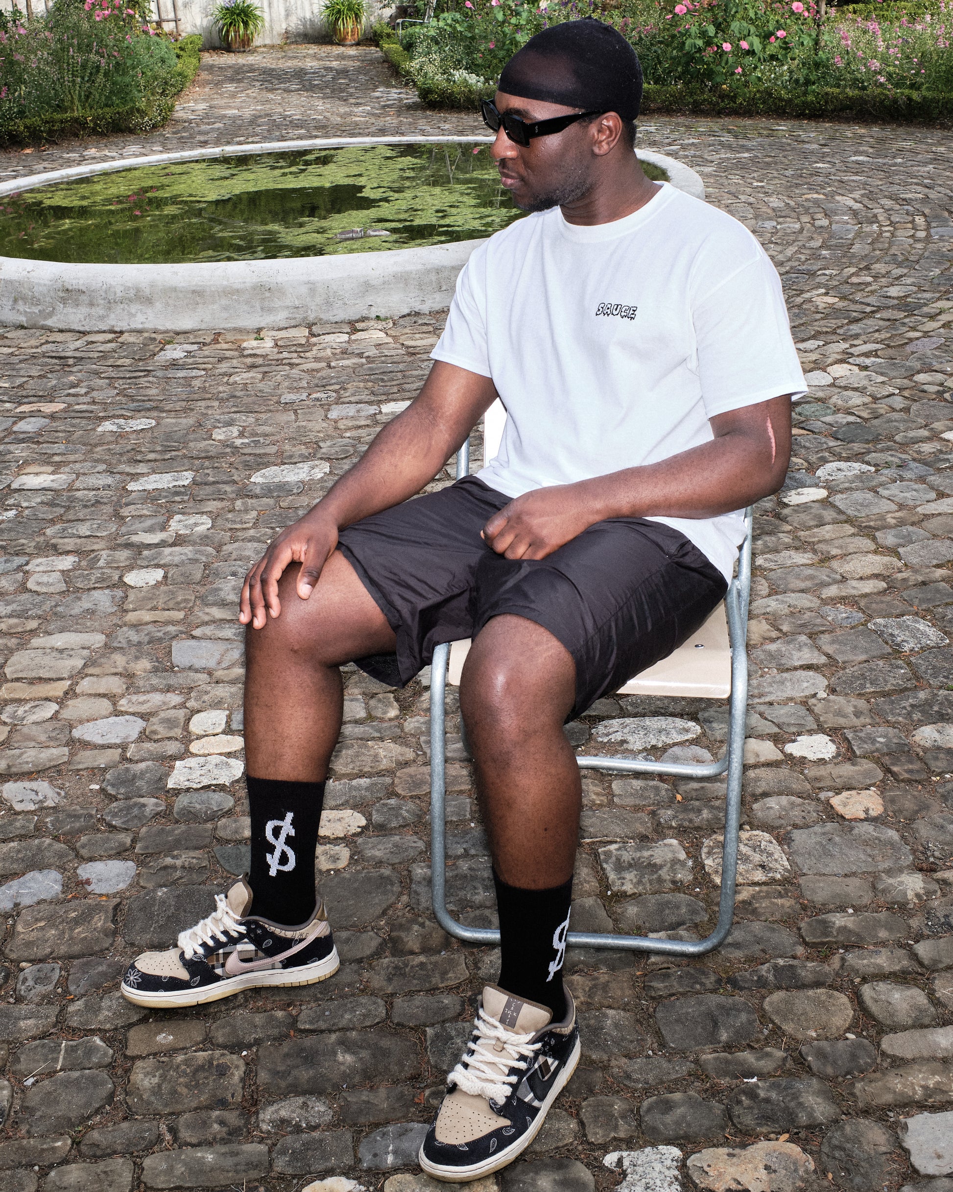 A Sauce Model wearing Shades