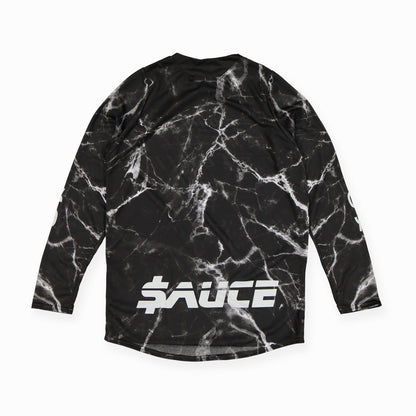 A Sauce Photoshoot with a Model