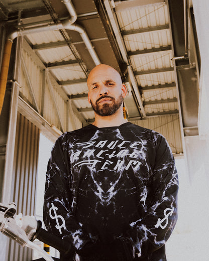 A Sauce Photoshoot with a Model