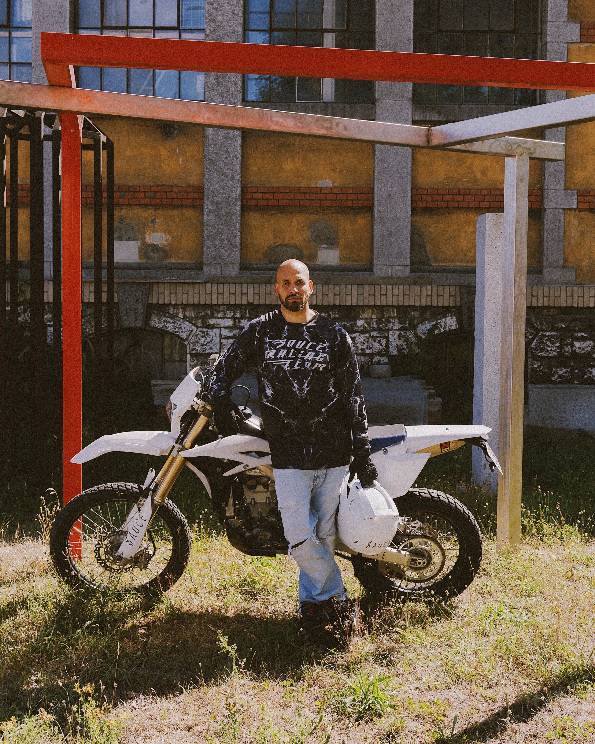 A Sauce Photoshoot with a Model